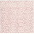 thumbnail image 1 of SAFAVIEH Metro Jenny Diamond Area Rug, Pink/Ivory, 6' x 6' Square, 1 of 8