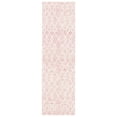 thumbnail image 1 of SAFAVIEH Metro Jenny Diamond Runner Rug, Pink/Ivory, 2'3" x 8', 1 of 8