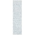 thumbnail image 1 of SAFAVIEH Metro Jessamine Geometric Runner Rug, Ivory/Blue, 2'3" x 9', 1 of 8