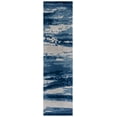thumbnail image 1 of SAFAVIEH Metro Jessy Camo Runner Rug, Blue/Ivory, 2'3" x 9', 1 of 8