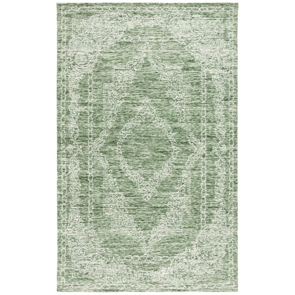 SAFAVIEH Metro Jocelin Medallion Area Rug, Green/Ivory, 2' x 3'