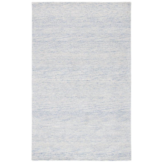 SAFAVIEH Metro Jocin Distressed Area Rug, Blue/Ivory, 3' x 5'