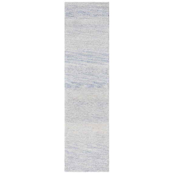 SAFAVIEH Metro Jocin Distressed Runner Rug, Blue/Ivory, 2'3" x 9'