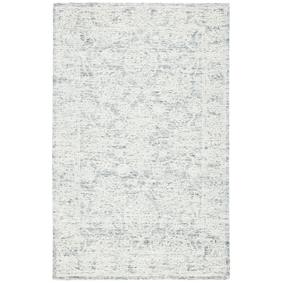 SAFAVIEH Metro Josiah Medallion Area Rug, Natural/Grey, 3' x 5'