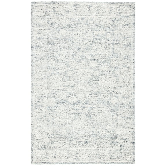 SAFAVIEH Metro Josiah Medallion Area Rug, Natural/Grey, 5' x 8'