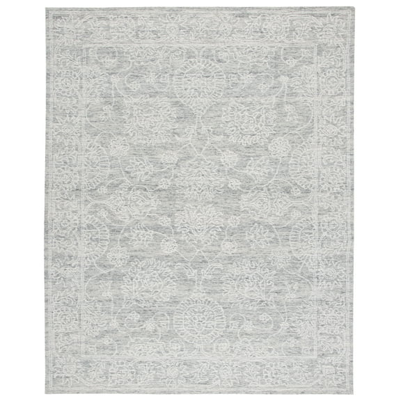 SAFAVIEH Metro Josiah Medallion Area Rug, Natural/Grey, 8' x 10'