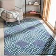 thumbnail image 1 of Safavieh Metro Kaylee Geometric Area Rug, Blue/Yellow, 5' x 8', 1 of 11