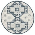 thumbnail image 1 of SAFAVIEH Metro Kenelm Geometric Area Rug, Ivory/Dark Grey, 6' x 6' Round, 1 of 8