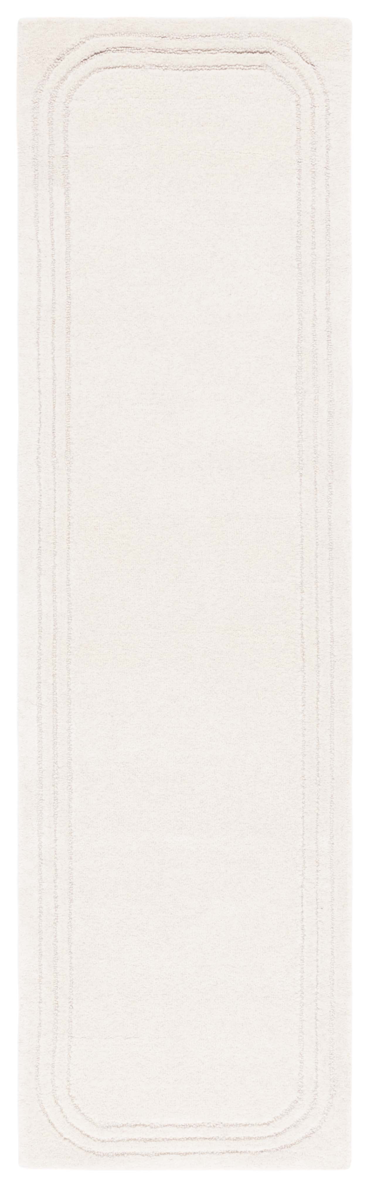 Safavieh Metro Lactrice Bordered Runner Rug, Ivory, 2'3" x 8'