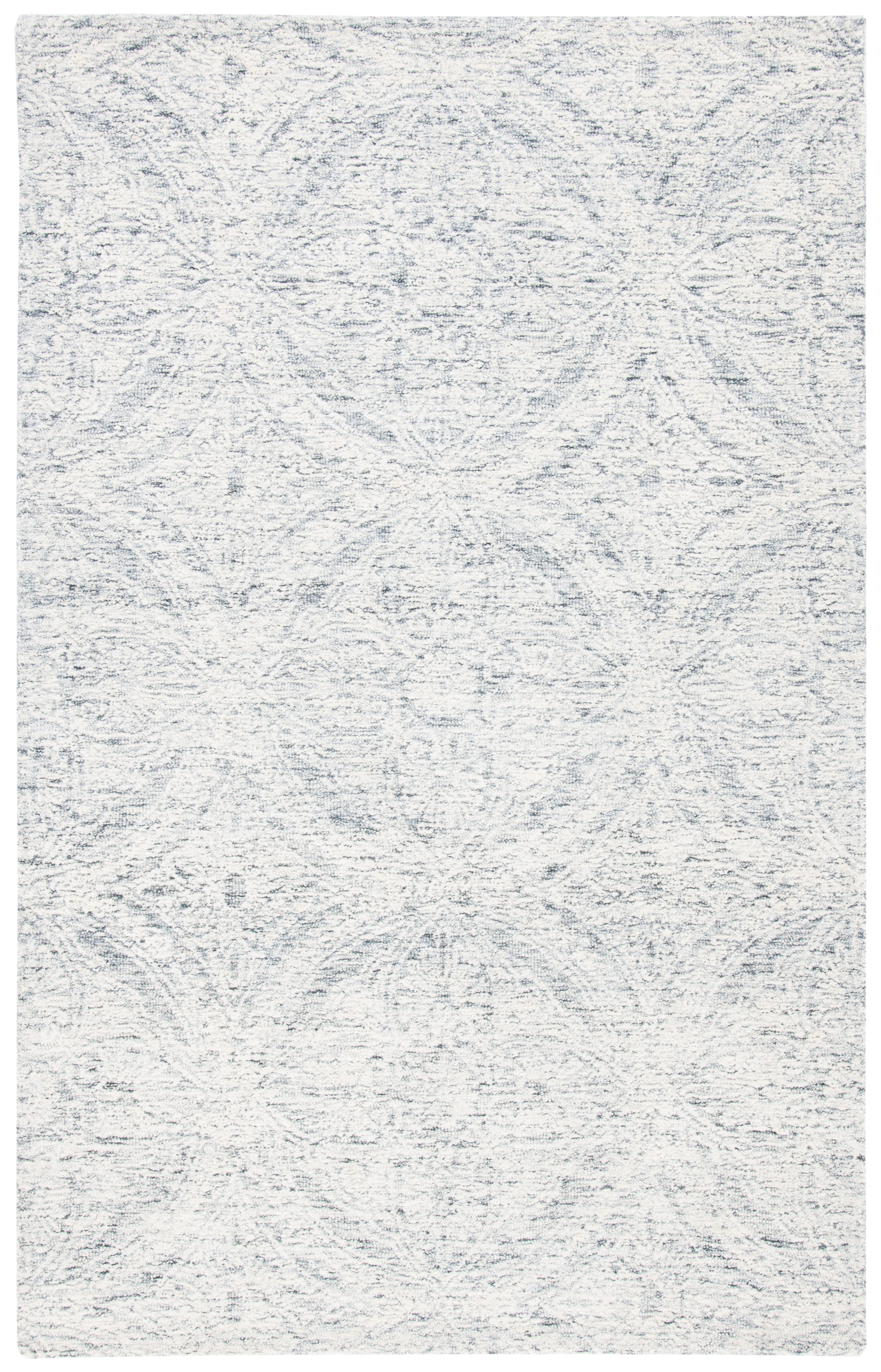 SAFAVIEH Metro Leilah Geometric Area Rug, Natural/Light Grey, 3' x 5'