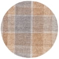 thumbnail image 1 of SAFAVIEH Metro Lennard Distressed Area Rug, Light Brown/Blue, 6' x 6' Round, 1 of 10