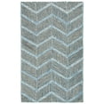 thumbnail image 1 of SAFAVIEH Metro Lilibeth Geometric Striped Area Rug, Blue/Black, 3' x 5', 1 of 8