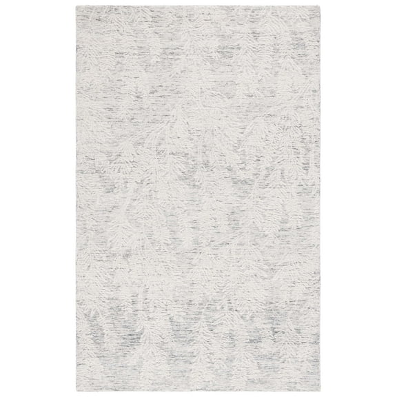 SAFAVIEH Metro Lolicia Distressed Area Rug, Grey/Ivory, 8' x 10'