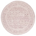 thumbnail image 1 of SAFAVIEH Metro Lorenzo Medallion Area Rug, Dark Pink/Ivory, 6' x 6' Round, 1 of 8