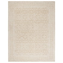 SAFAVIEH Metro Lorenzo Medallion Area Rug, Gold/Ivory, 8' x 10'