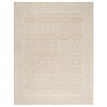 SAFAVIEH Metro Lorenzo Medallion Area Rug, Gold/Ivory, 8' x 10'