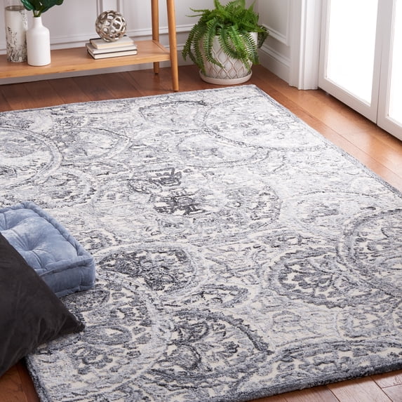 Safavieh Metro Luvina Medallion Area Rug, Ivory/Gray, 5' x 8'
