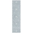 thumbnail image 1 of SAFAVIEH Metro Lynette Geometric Runner Rug, Ivory/Dark Grey, 2'3" x 9', 1 of 8