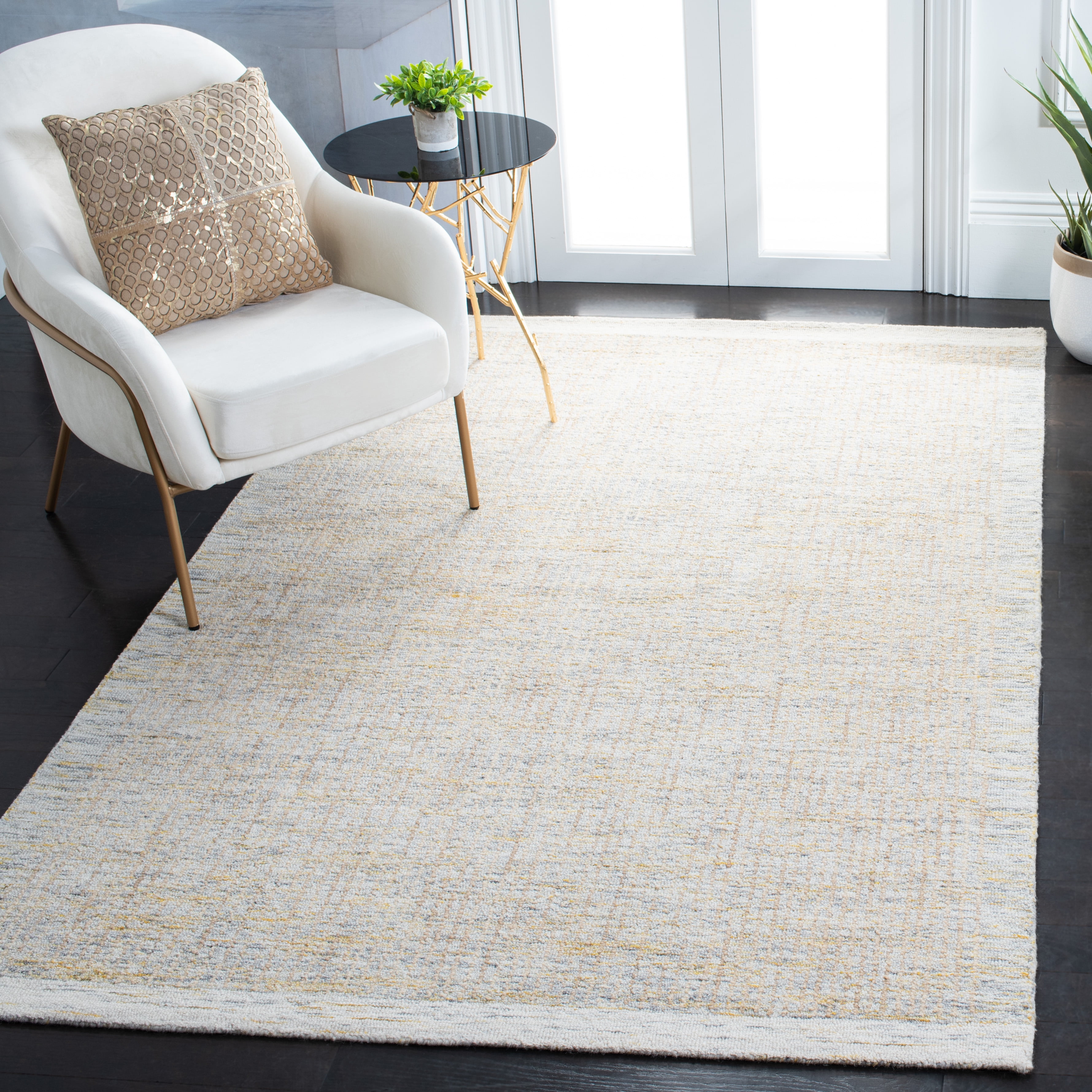 Safavieh Metro Matilda Striped Area Rug, Ivory/Gray, 3' x 5'
