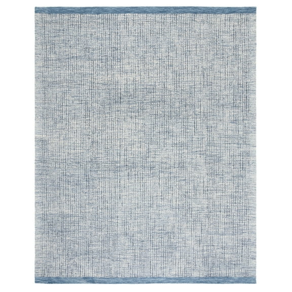 SAFAVIEH Metro MET151M Handmade Ivory / Blue Rug