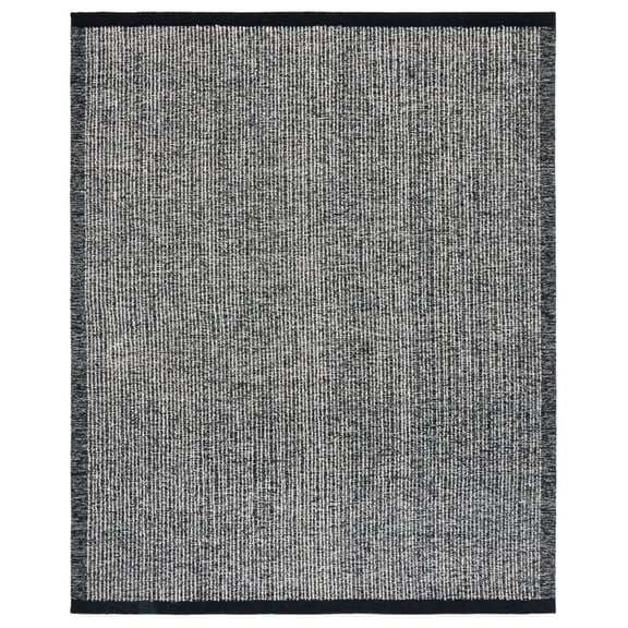 SAFAVIEH Metro MET151Z Handmade Ivory / Black Rug