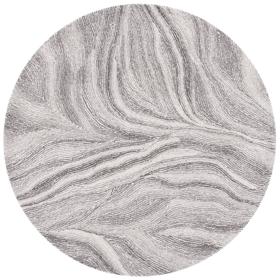 SAFAVIEH Metro MET505H Handmade Ivory / Dark Grey Rug