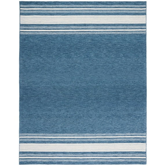 SAFAVIEH Metro MET602M Handmade Blue / Ivory Rug