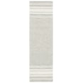 thumbnail image 1 of SAFAVIEH Metro Caylee Striped Runner Rug, Sage/Ivory, 2'3" x 8', 1 of 11