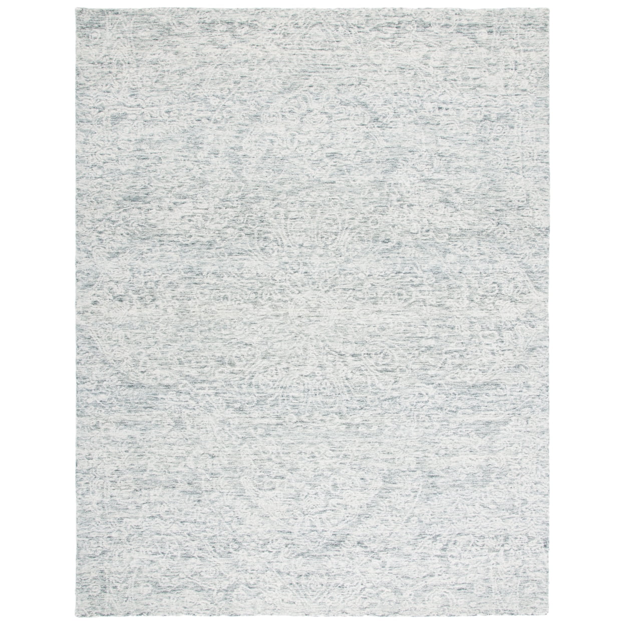 Gray 8' x 10' Handmade Tufted Wool Area Rug