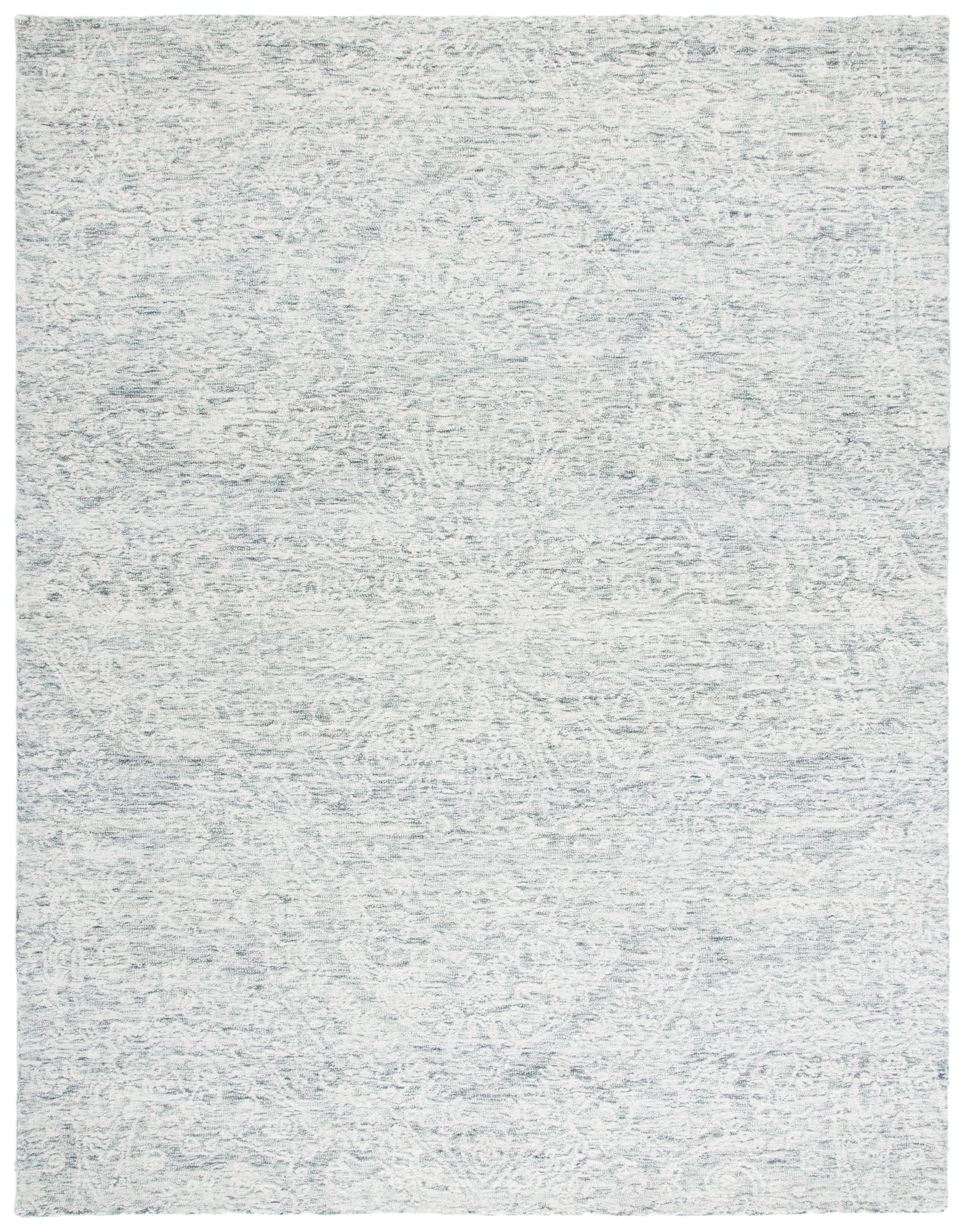 Gray 8' x 10' Handmade Tufted Wool Area Rug