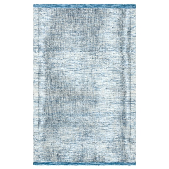 SAFAVIEH Metro Matilda Striped Area Rug, Ivory/Blue, 3' x 5'