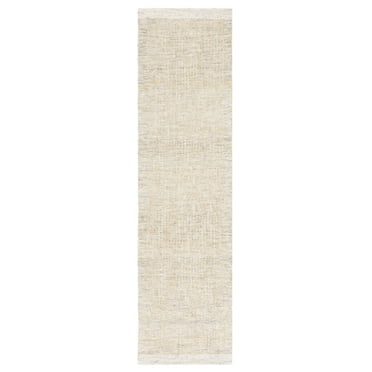 SAFAVIEH Metro Matilda Striped Runner Rug, Ivory/Grey, 2'3" x 9'
