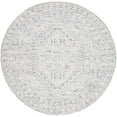 thumbnail image 1 of SAFAVIEH Metro Mckenzie Medallion Area Rug, Grey/Ivory, 6' x 6' Round, 1 of 8