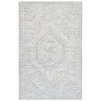 SAFAVIEH Metro Mckenzie Medallion Area Rug, Grey/Ivory, 8' x 10'