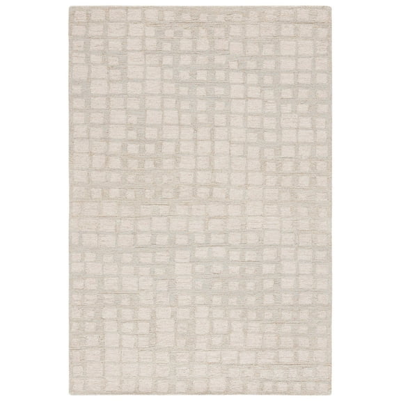 SAFAVIEH Metro Megan Geometric Area Rug, Sage/Beige, 8' x 10'
