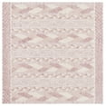 thumbnail image 1 of SAFAVIEH Metro Melody Geometric Area Rug, Pink/Ivory, 6' x 6' Square, 1 of 8