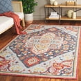 thumbnail image 1 of Safavieh Metro Melvin Medallion Area Rug, Navy/Red, 5' x 8', 1 of 11