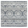 thumbnail image 1 of SAFAVIEH Metro Merrick Medallion Area Rug, Grey/Ivory, 6' x 6' Square, 1 of 8