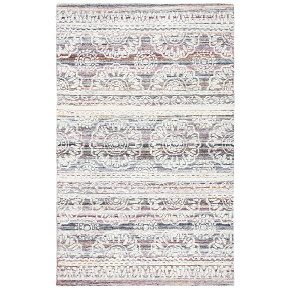 SAFAVIEH Metro Merrick Medallion Area Rug, Red/Ivory, 5' x 8'