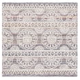thumbnail image 1 of SAFAVIEH Metro Merrick Medallion Area Rug, Red/Ivory, 6' x 6' Square, 1 of 8