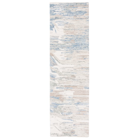 SAFAVIEH Metro Mirjana Distressed Runner Rug, Ivory/Natural, 2'3" x 8'