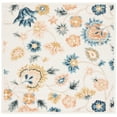 thumbnail image 1 of SAFAVIEH Metro Naira Floral Area Rug, Ivory/Grey, 6' x 6' Square, 1 of 8