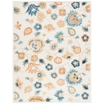 SAFAVIEH Metro Naira Floral Area Rug, Ivory/Grey, 8' x 10'