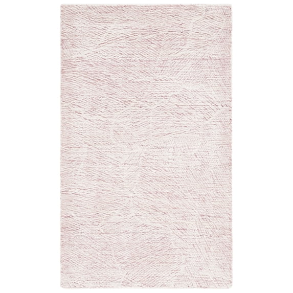 SAFAVIEH Metro Patricia Distressed Area Rug, Pink/Ivory, 3' x 5'