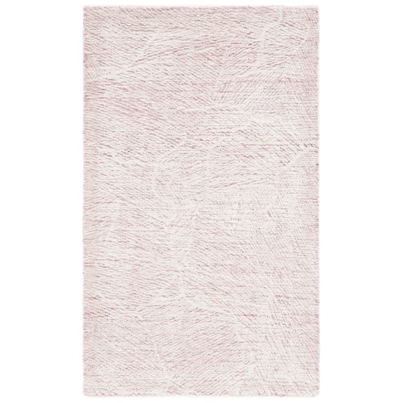 SAFAVIEH Metro Patricia Distressed Area Rug, Pink/Ivory, 4' x 6'