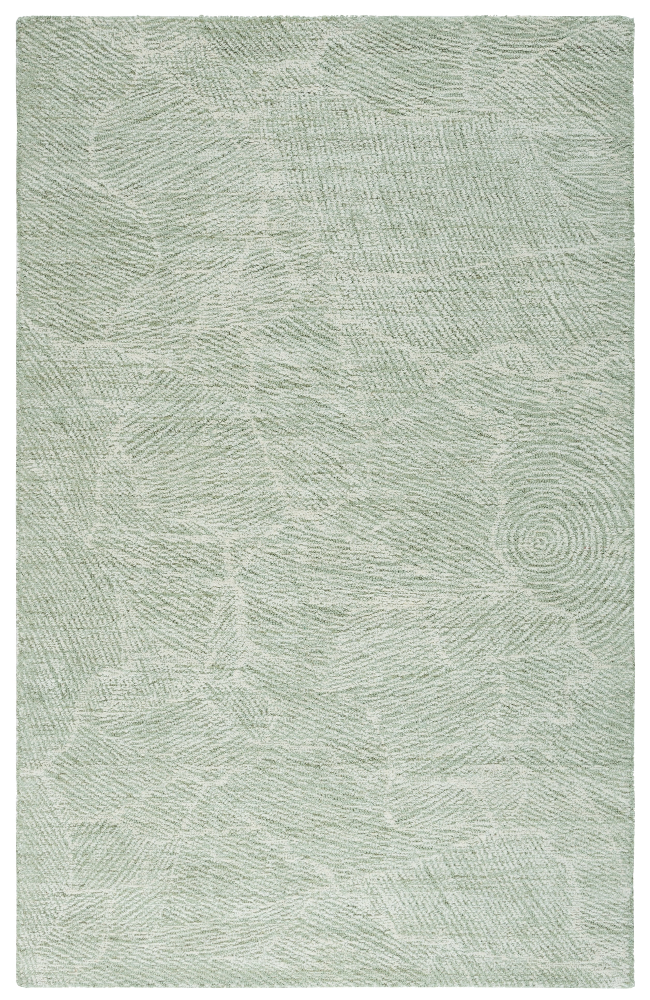 SAFAVIEH Metro Patricia Distressed Area Rug, Sage/Ivory, 8' x 10'