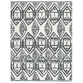 thumbnail image 1 of SAFAVIEH Metro Peronel Diamond Area Rug, Black/Ivory, 8' x 10', 1 of 10
