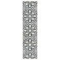 thumbnail image 1 of SAFAVIEH Metro Phipp Medallion Runner Rug, Black/Ivory, 2'3" x 9', 1 of 8