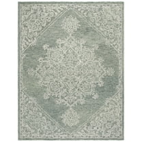 SAFAVIEH Metro Raynard Medallion Area Rug, Green/Ivory, 8' x 10'