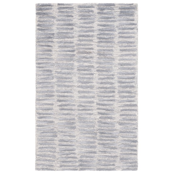 SAFAVIEH Metro Regius Geometric Area Rug, Silver/Grey, 3' x 5'